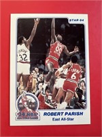 1984 Star Robert Parish All-Star Card Celtics HOF