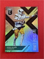 2018 Elite Josh Allen Rookie Card BILLS