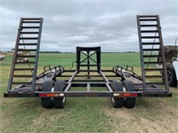 KW&F swather trailer