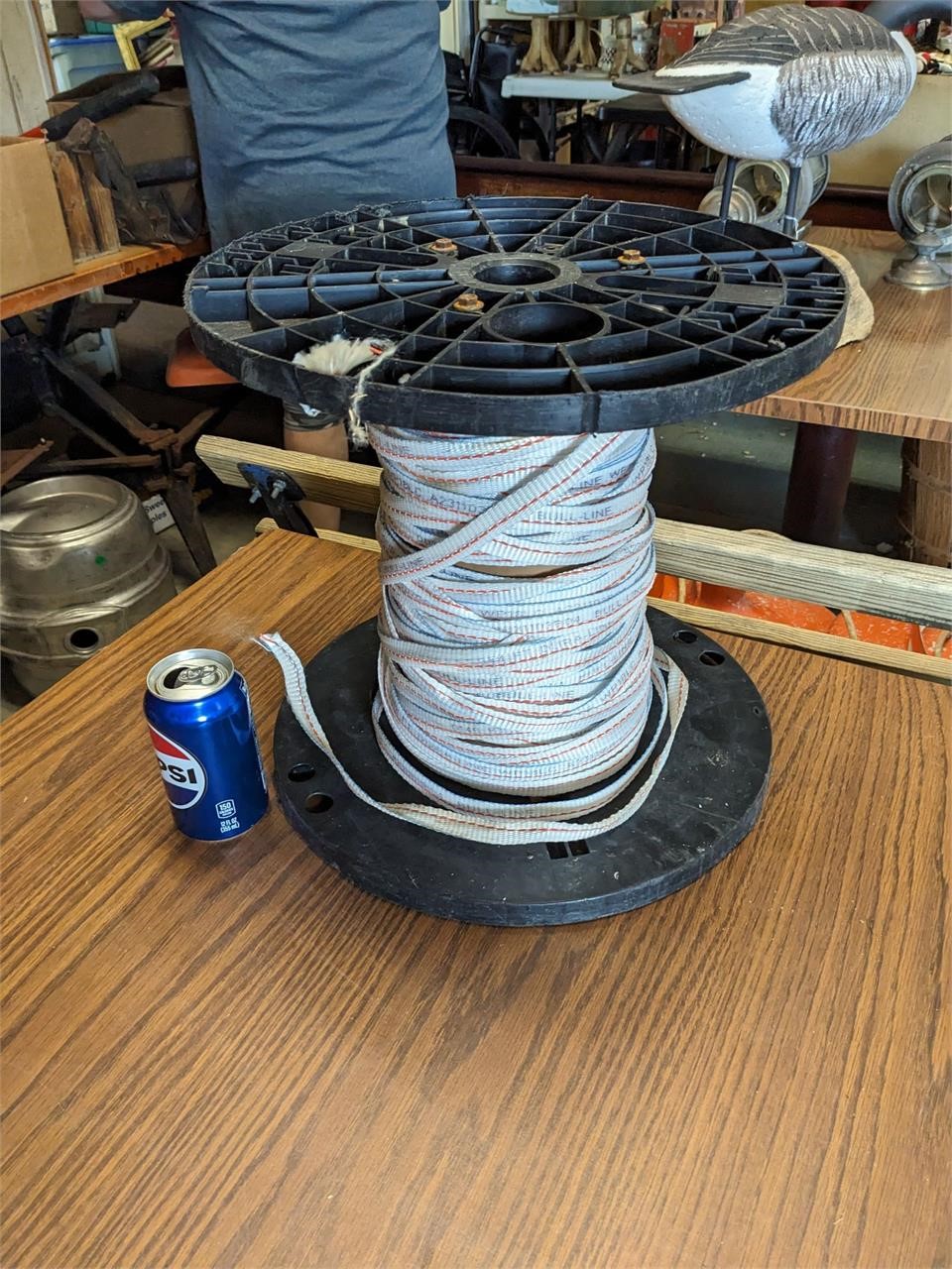 Coil of Dura-Line Fabric Wire