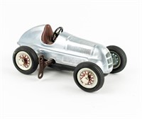Schuco 1050 Mercedes Grand Prix Key Windup Toy