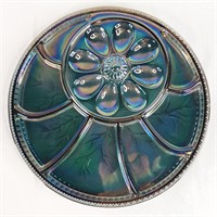 Carnival Glass Appetizer Serving Platter