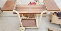 Nice Rolling Patio Tea Cart