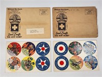 2) 1930'S SEAL CRAFT DISCS UNUSED W/ MAILER