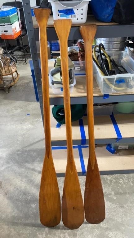 Wood Oars