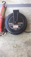 Craftsman cord reel and lights no power outlet