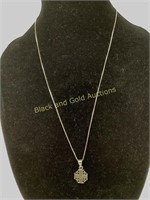 925 necklace with cross