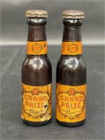 Two Grand Prize Beer Salt & Pepper Shakers
