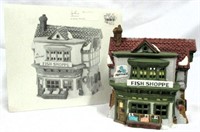 Dickens Village Dept 56 The Mermaid Fish Shoppe