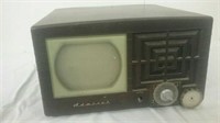 Vintage Admiral TV with tubes