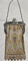 Antique Metal Mesh Whiting & Davis Purse Bag