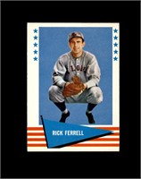 1961 Fleer #105 Rick Ferrell EX-MT to NRMT+