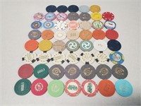 56 Foreign & Advertising Casino Chips