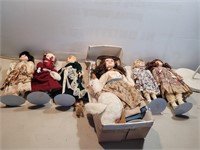 6 Various Styled Dolls