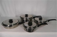 Set of Pots W/ Lids