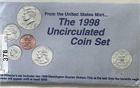 1998PD US Mint Set UNC