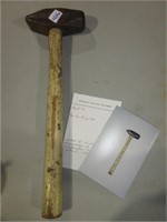 Blacksmith cross peen hammer