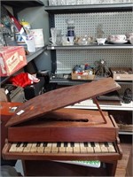Vtg. Wooden Childs Piano-needs tlc