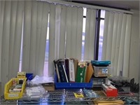 Office Supply Shelf Lot