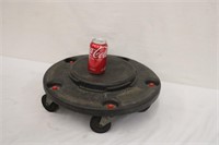 Rubbermaid 2640 Trash Can Dolly ~ Used Condition