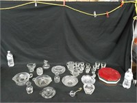 SHOT GLASSES,GLASS JUICER,CANDY DISHES & MORE