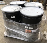 Lot of 4 55 Gallon drum Barrels