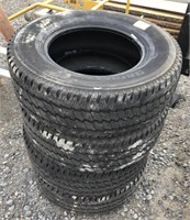 Lot of 4 Bridgestone Lt265/70R17 Tires