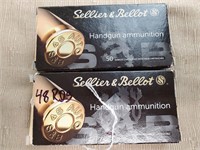 98 Rds Sellier & Bellot 45 Auto/ACP FMJ 230gr Ammo