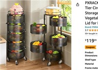 PXRACK Fruit Basket for Kitchen, 5 Tier