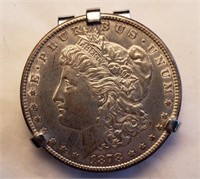1878 Silver Dollar Money Clip