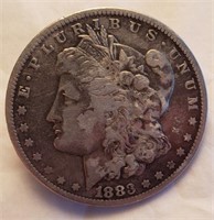 1883-O Silver Dollar w/ Clip