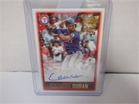 2023 TOPPS #97FF-ED EZEQUIEL DURAN SIGNED AUTO RC