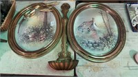 Lot of Oval Pictures and Ladle