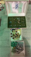 Lot of Earrings 3 Small Boxes