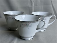 3 Noritake Hailey Cups