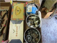 Vintage tool Lot. Hardware, fuses, and more.