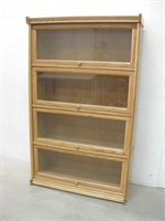 36"x 13"x 60" Repro 1 Piece Wood Lawyers Bookcase