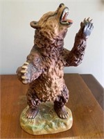 Rare Vintage Goebel Standing Grizzly Bear Figurine