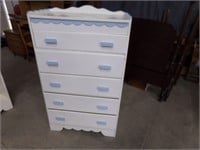 5 drawer chest of drawers