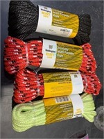 (4) 3/8" x 20' Multi Purpose Rope