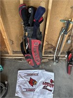 St. Louis Cardinals golf bag towels with golf