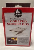 V-Shaped Small Smoker Box