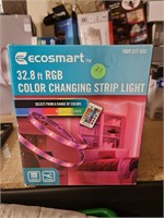 Color changing strip light