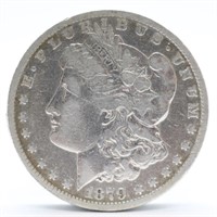 1879-O Morgan Silver Dollar - F