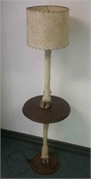 Remarkable Antique 2 Level Caribou Leg Lamp