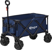 $130  PORTAL Folding Utility Wagon, Blue