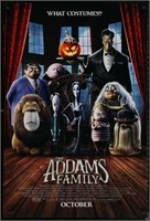 The ADDAMS FAMILY 2019 Authentic Movie Poster