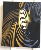 Giclee Zebra Print  24"x20"