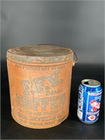 F.F.V. BRAND COFFEE CAN HUNTINGTON WV FIVE POUNDS