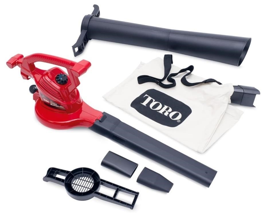 Toro 51619 Ultra Electric Blower Vac, 250 mph,